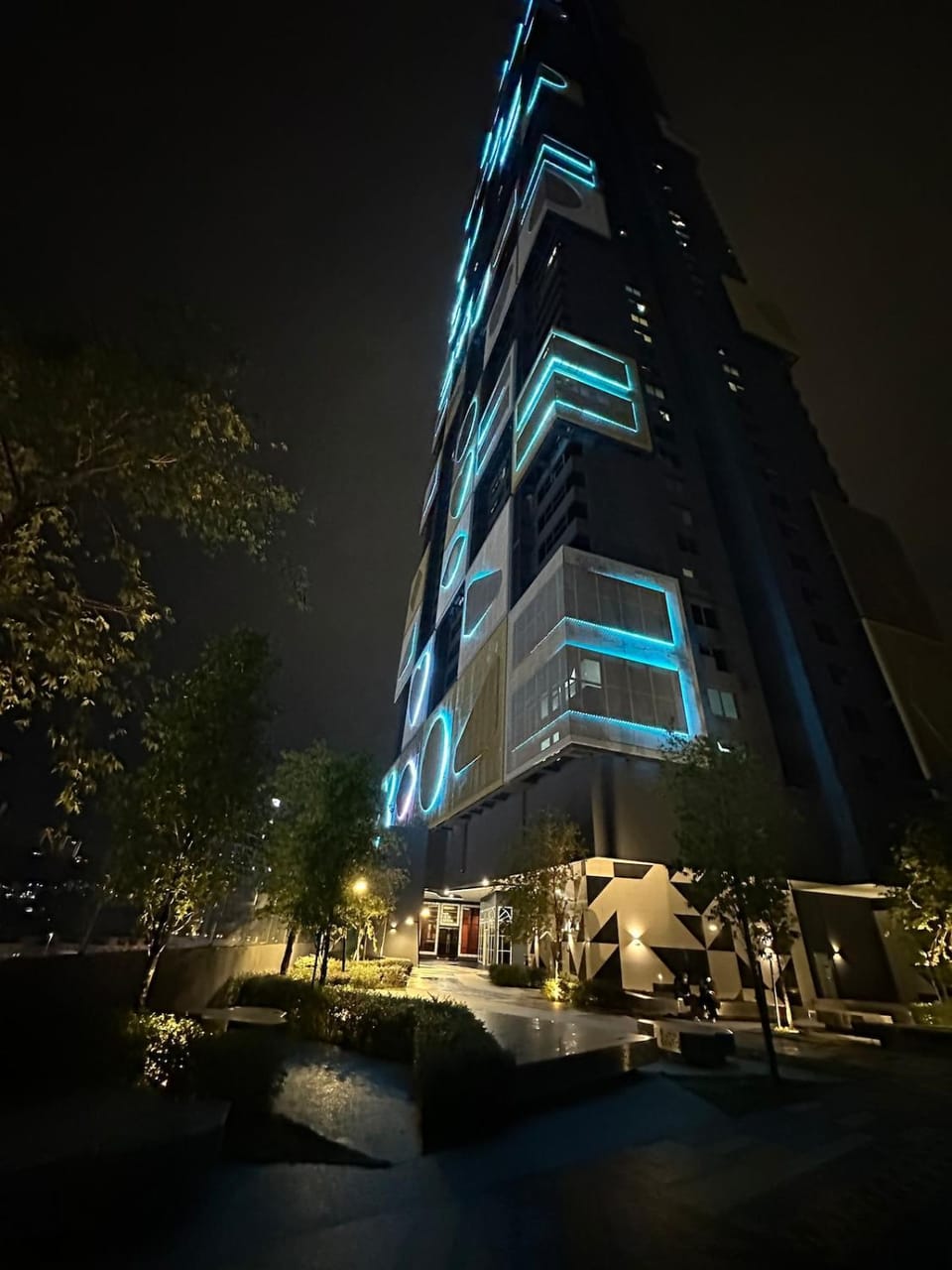 Property building, Night