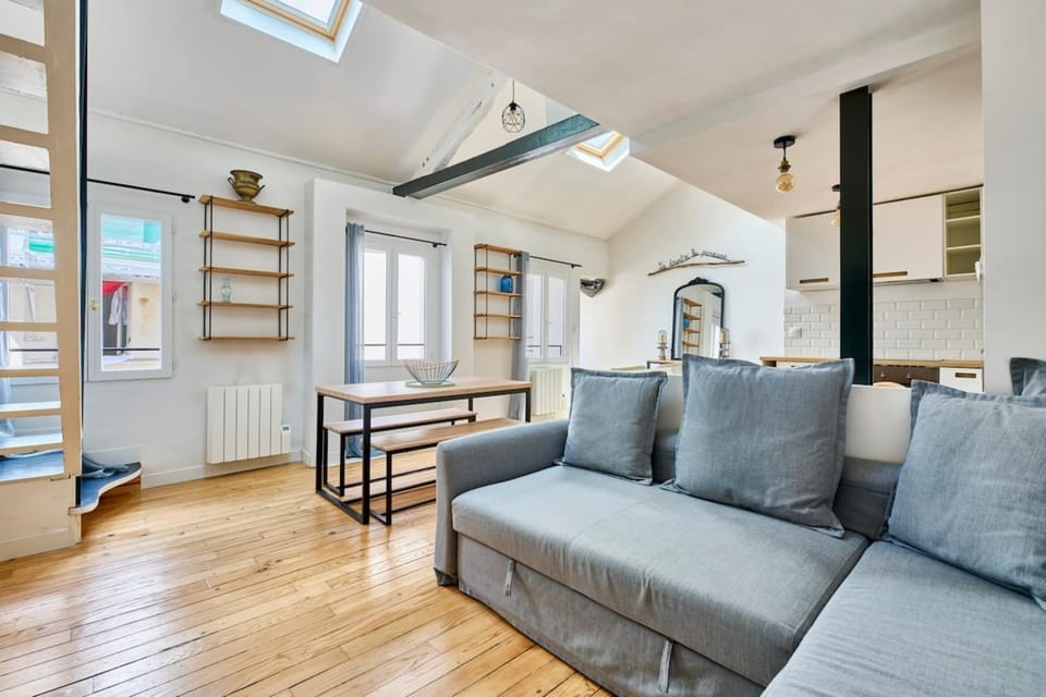 Bastille 12th Apartment with Mezzanine managed by Mey Agency House in Paris