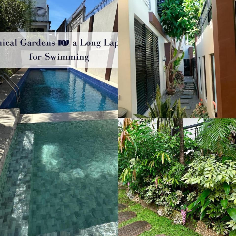 Near T1 Airpor, Garden with 20m Pool Villa, Family & Group Event & KTV Villa in Las Pinas