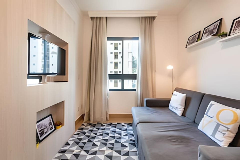 MP/1212-Flat Pinheiros | Próx HC + Vaga Grátis Apartment in Sao Paulo City