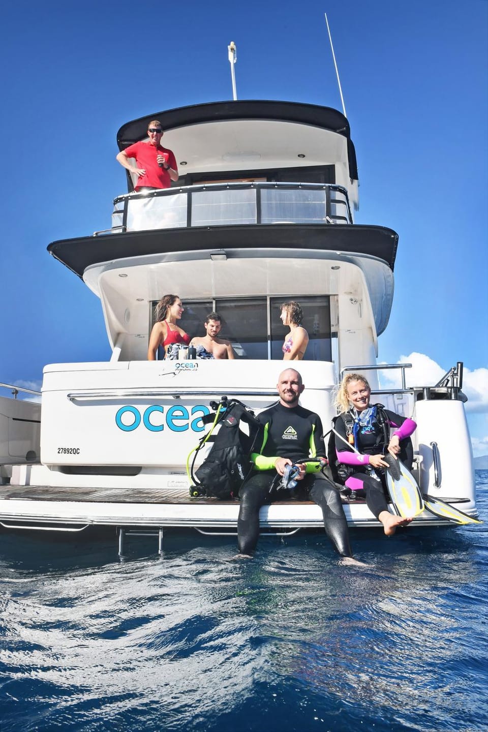 Snorkeling, Beach, Diving, Sea view, Family