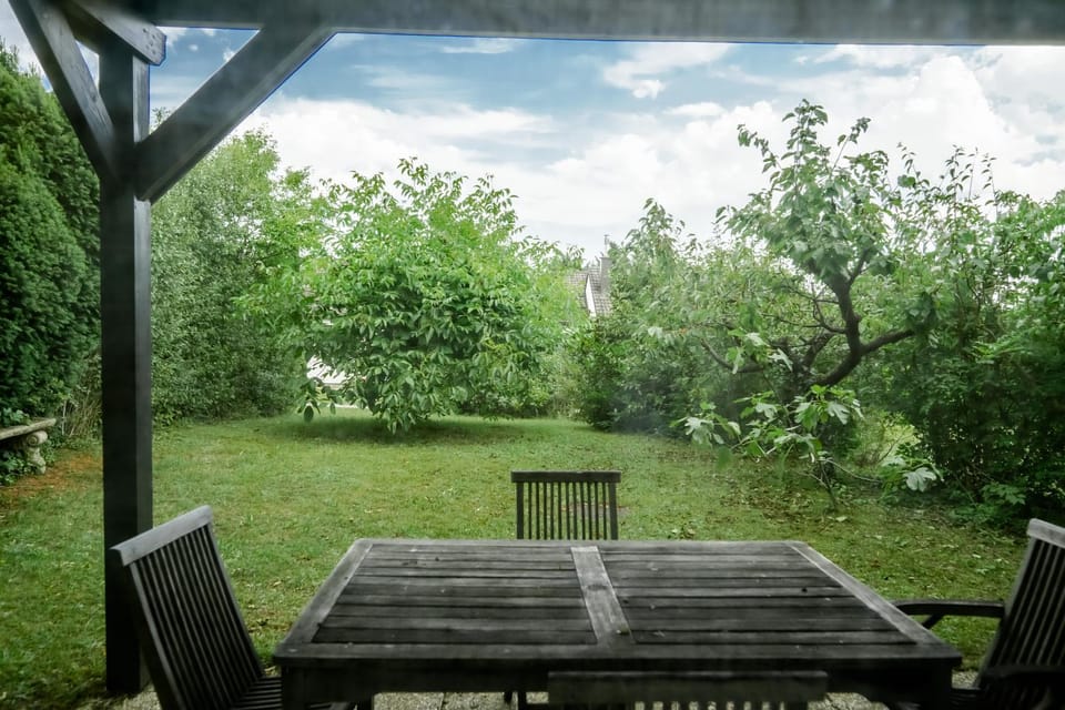 Day, Garden, Balcony/Terrace, Dining area, Garden view