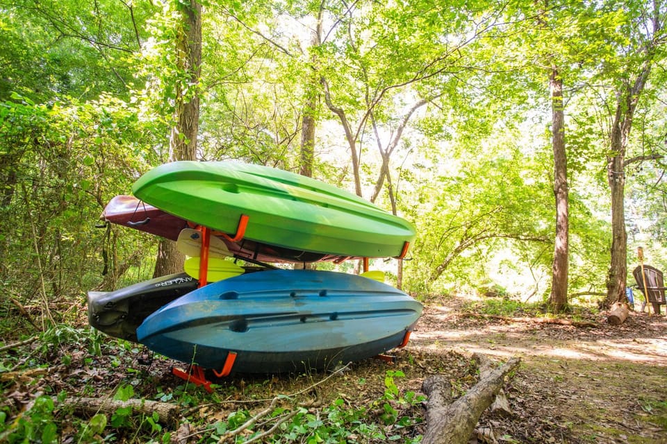 Canoeing, River view