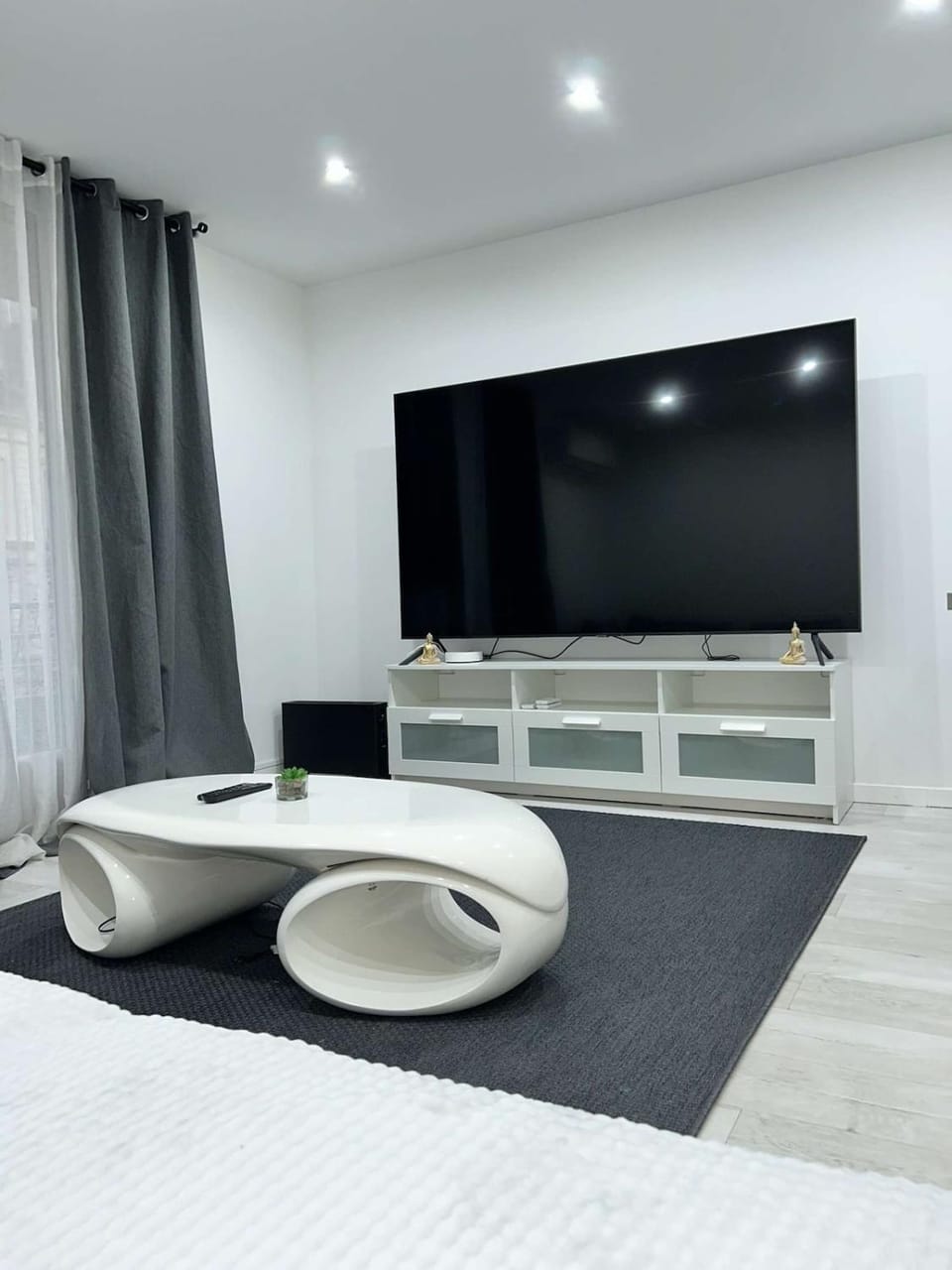 XXL comfort terrace king bed & garage Apartment in Saint-Étienne
