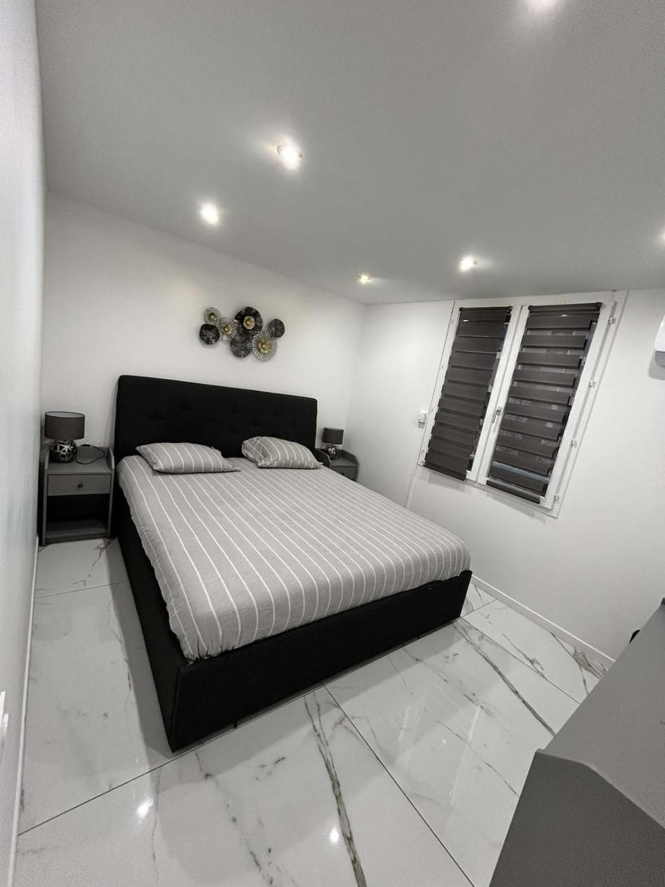 XXL comfort terrace king bed & garage Apartment in Saint-Étienne