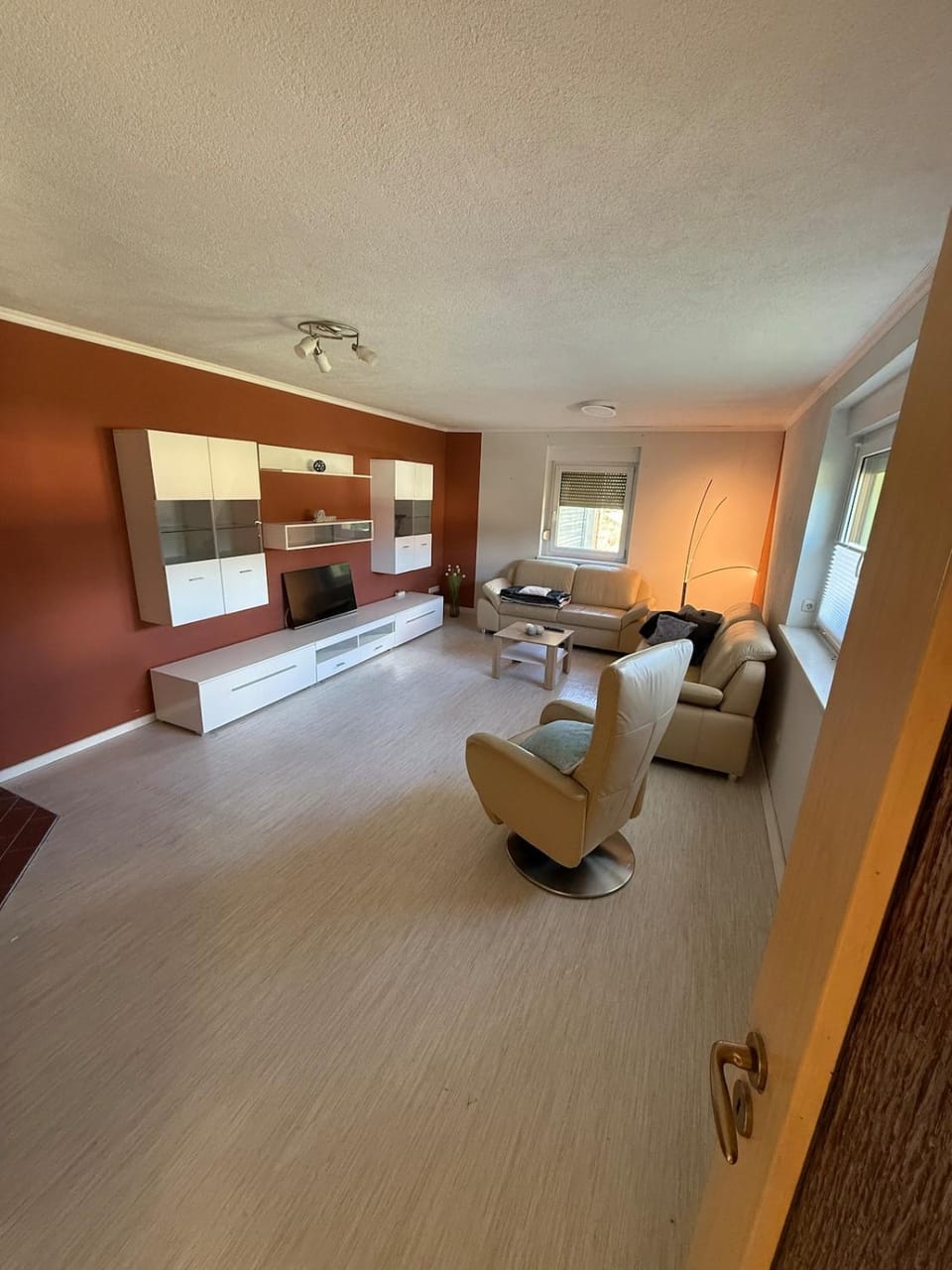 Living room, fireplace
