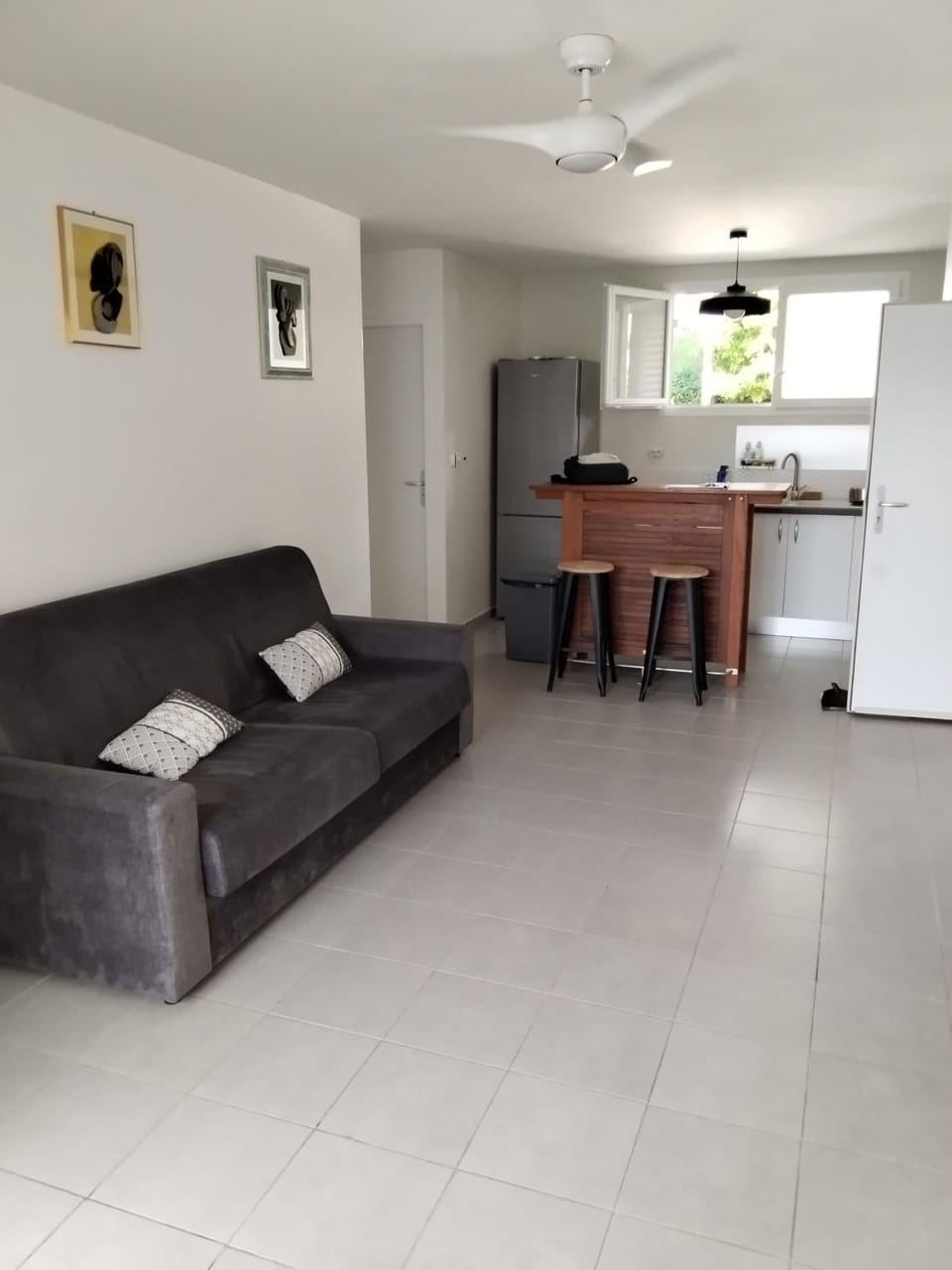 Coin de Paradis au calme, 300m de la Plage, Climatisé, Wifi Apartment in Les Trois-Îlets