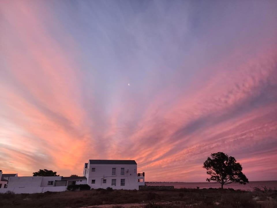 Property building, Sunset
