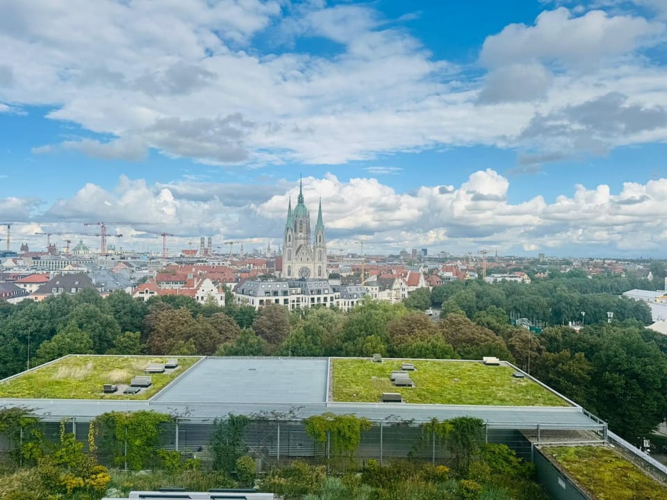 Nearby landmark, Day, City view