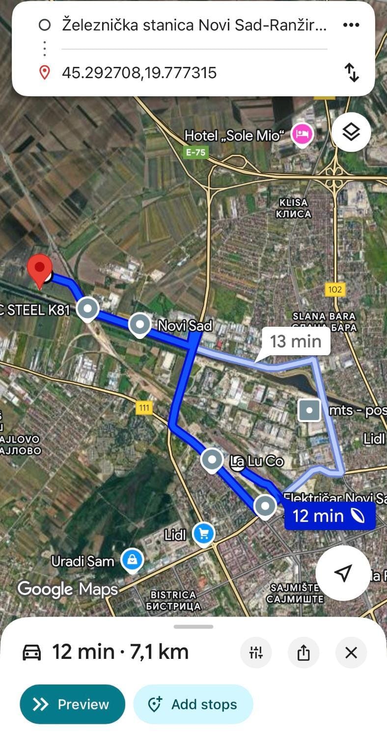 La Madera Chalet in Novi Sad