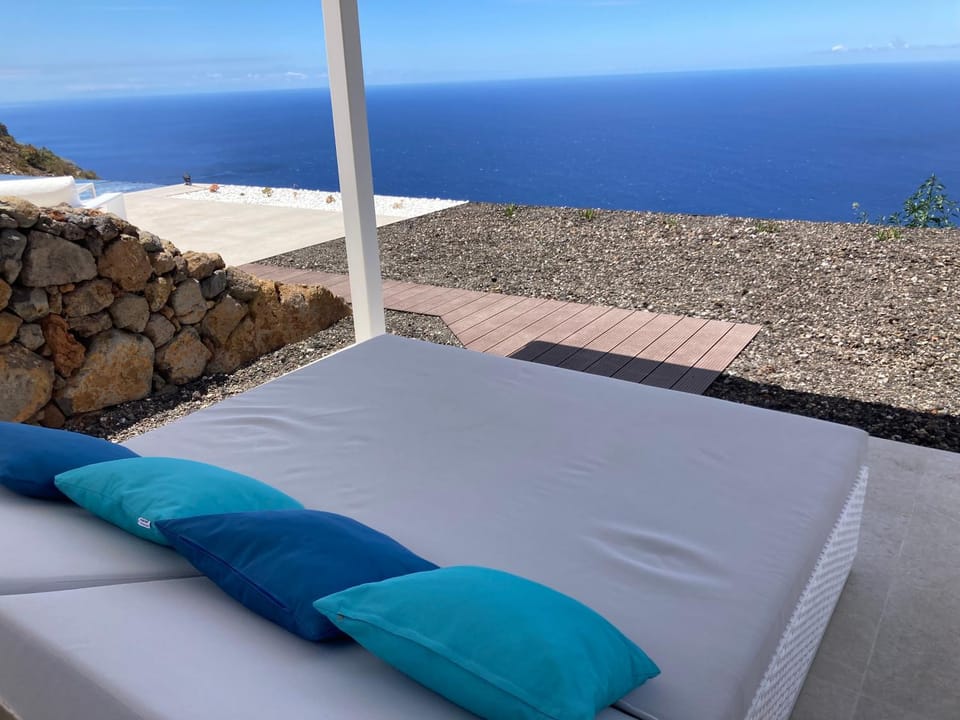 Bed, View (from property/room), Sea view