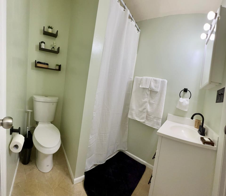 Shower, Toilet, Bathroom, towels