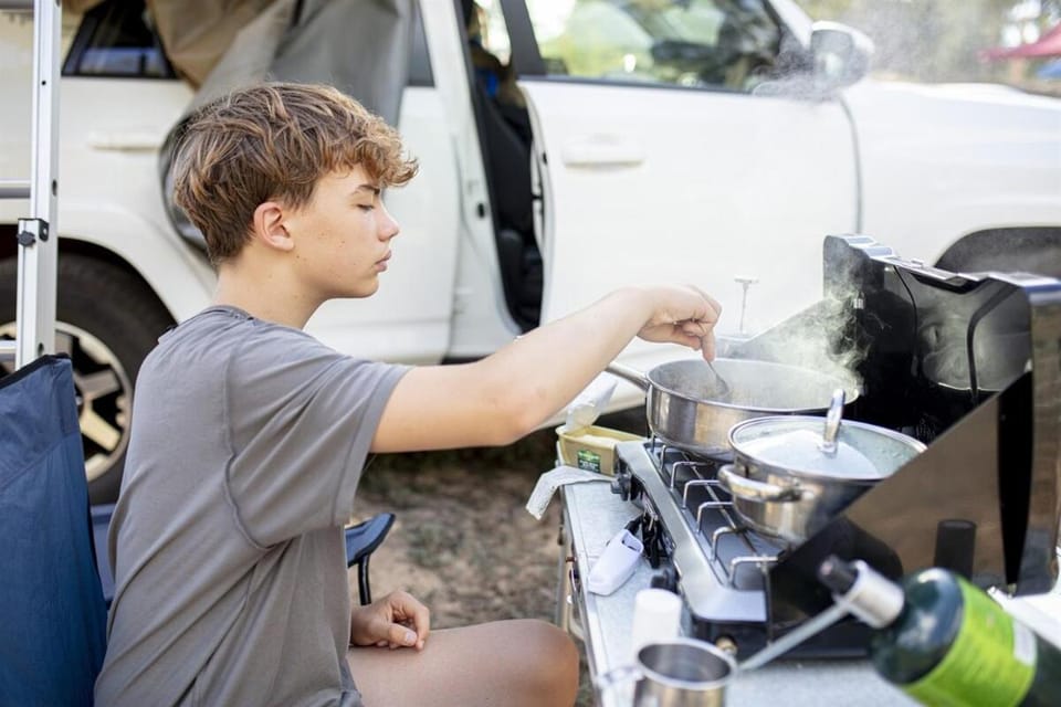 Hit the Road! Rooftop Tent Camper fully equipped Tacoma Access Cab Campground/ 
RV Resort in Anahola