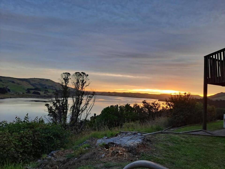 Lake view, Sunset