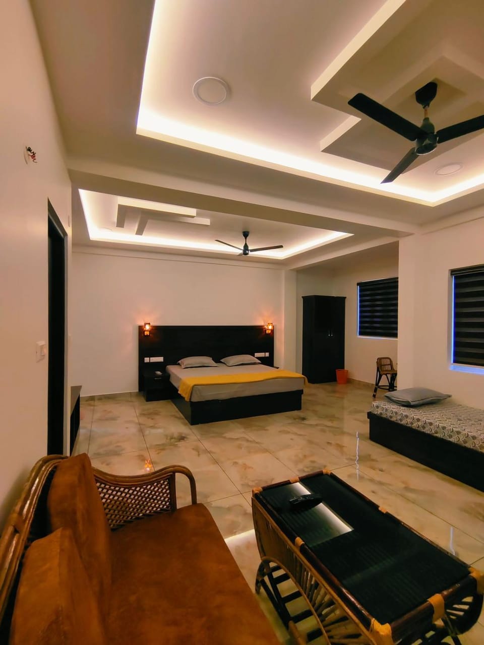 Seating area, Bedroom