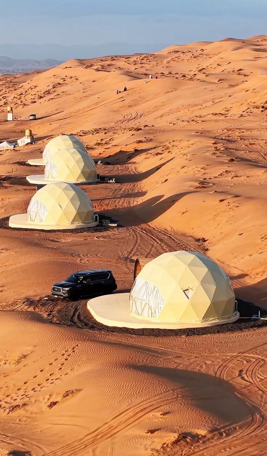 Sunset Domes Premium Hotel in Oman