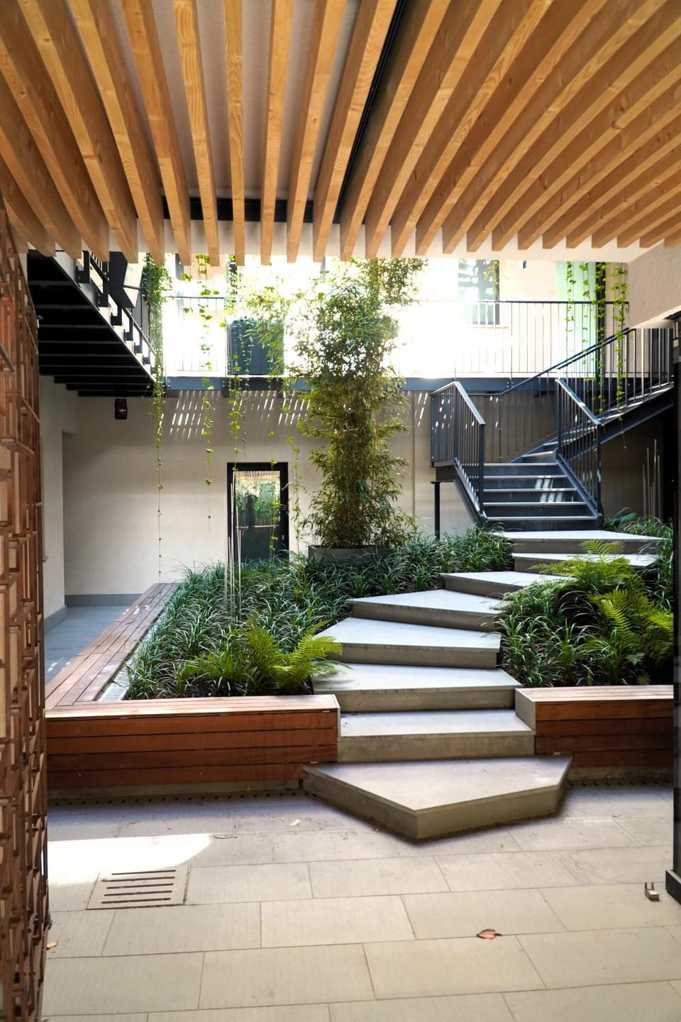 Inner courtyard view