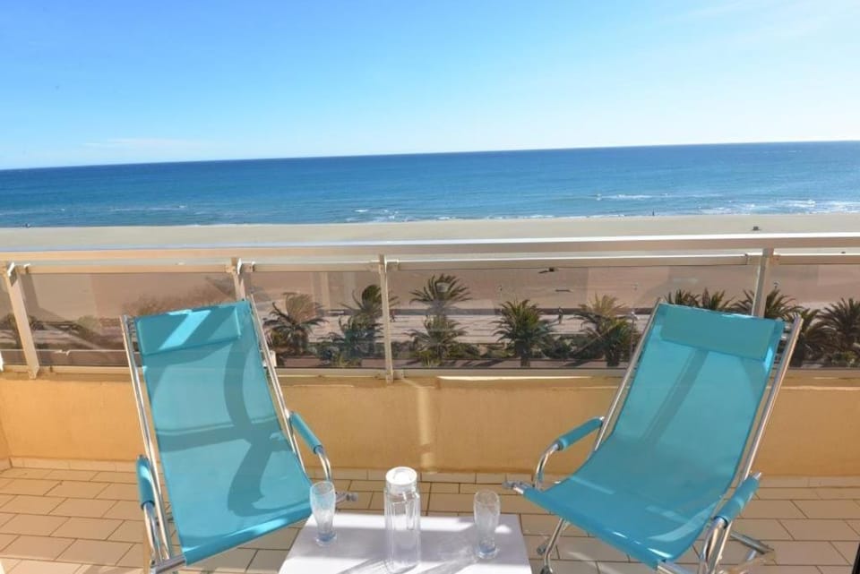 Balcon vue mer, lumineux et parking privé Apartment in Canet-en-Roussillon
