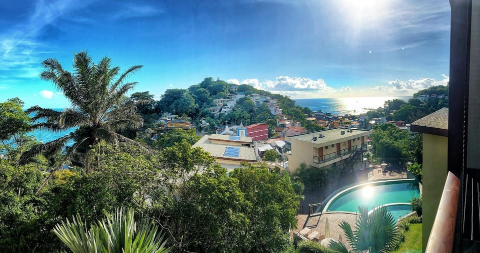 Natural landscape, Pool view, Sea view, Swimming pool