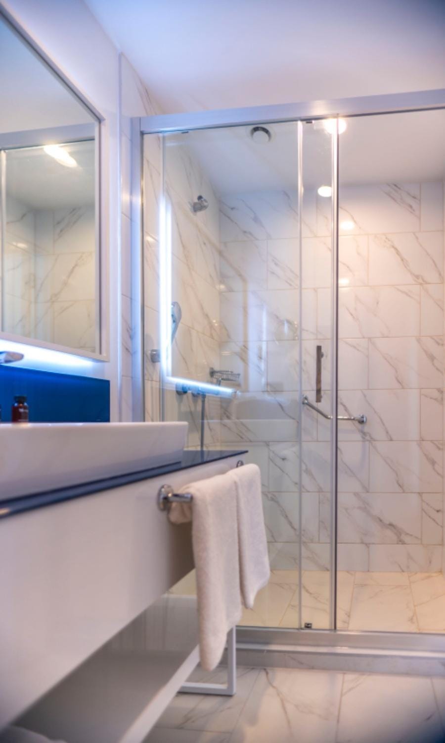 Shower, Bathroom, Bath, towels, towels