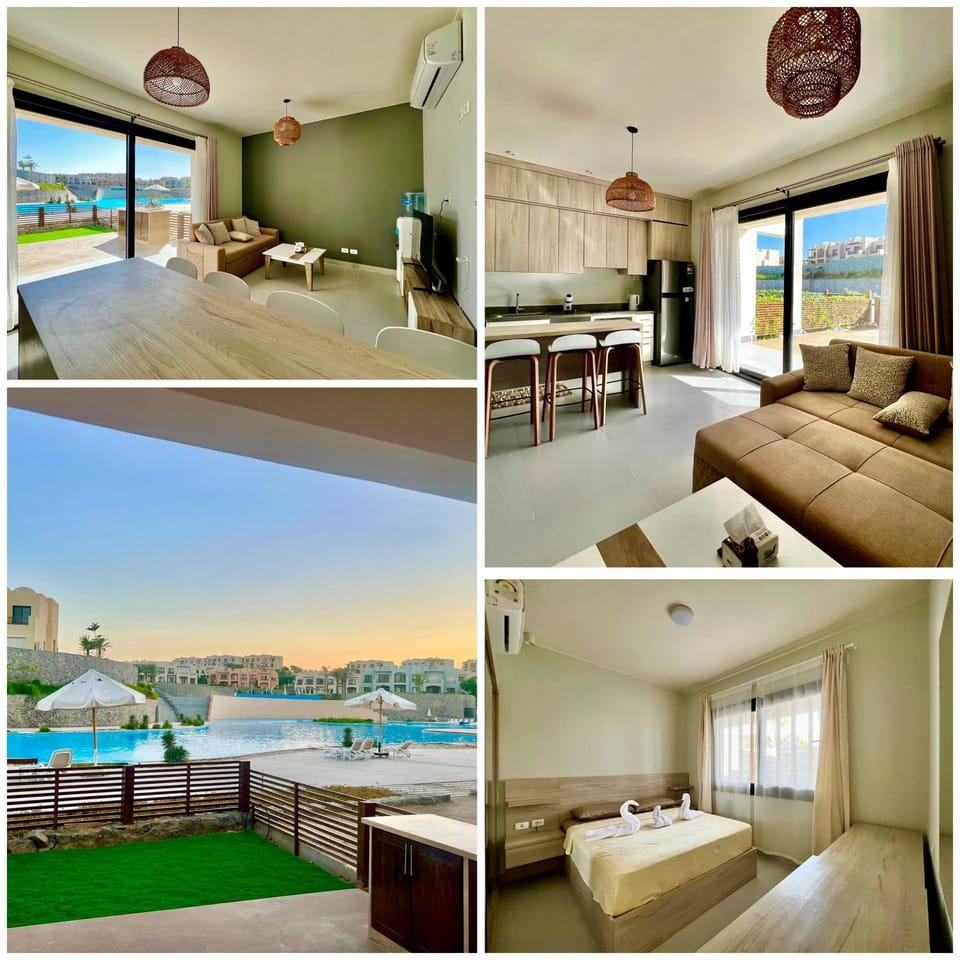 Photo of the whole room, Bedroom, Pool view, Swimming pool
