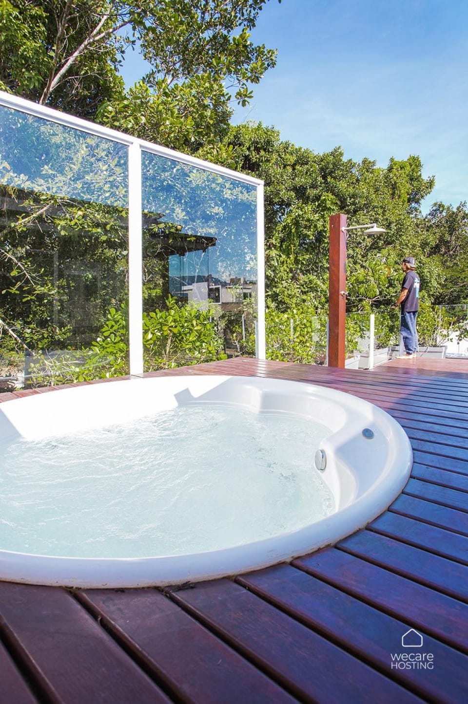 Casa com jacuzzi e rooftop - Wecare Hosting House in Bertioga