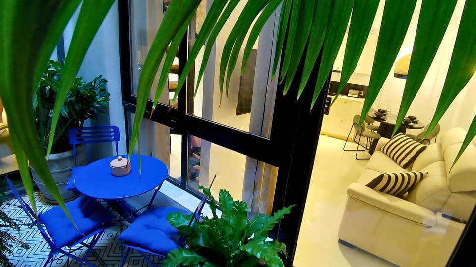 Patio, Garden, Living room, Garden view