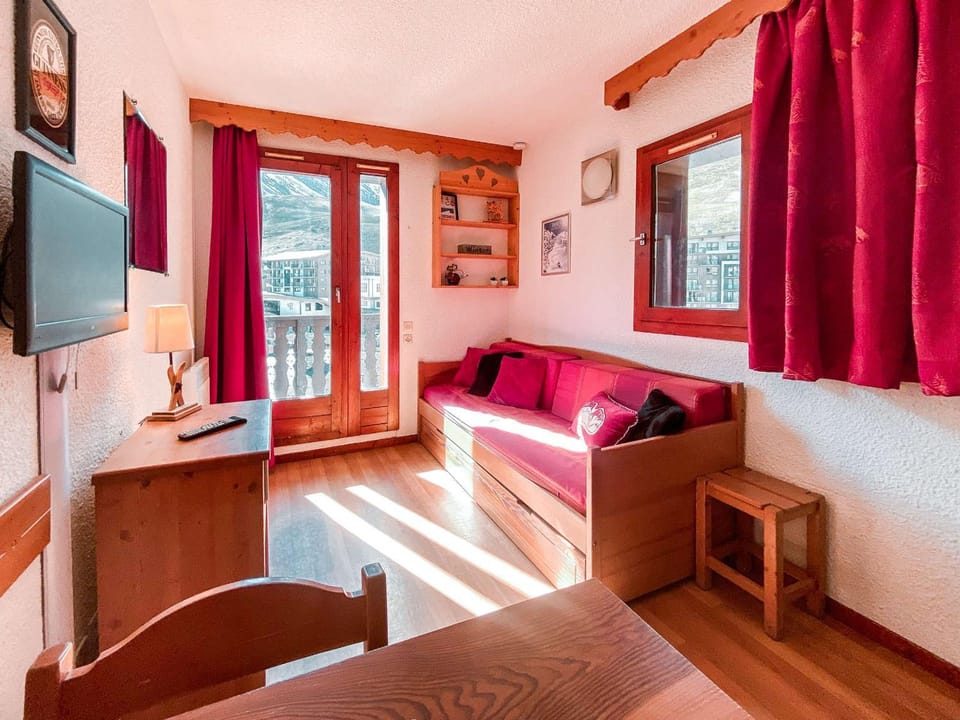 Studio cosy pour 2 pers. au Val Claret, proche des pistes - FR-1-411-993 Apartment in Tignes