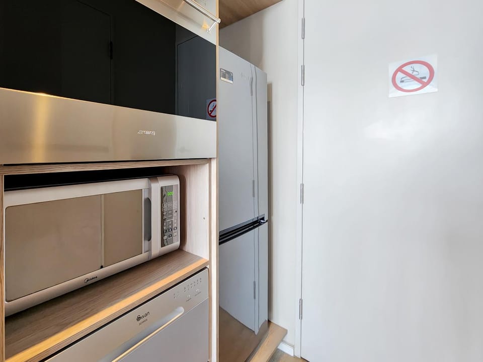 dishwasher, microwave, oven