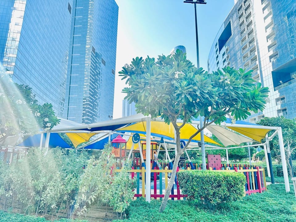 Natural landscape, Children play ground