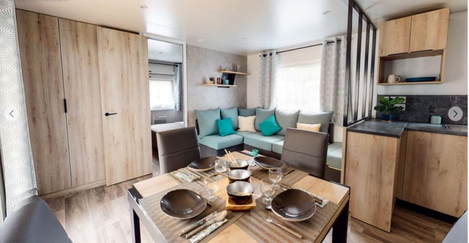 La Plage 4 étoiles location F33 3 chambres 1 SDB TV LL LV Air Clim House in Mimizan