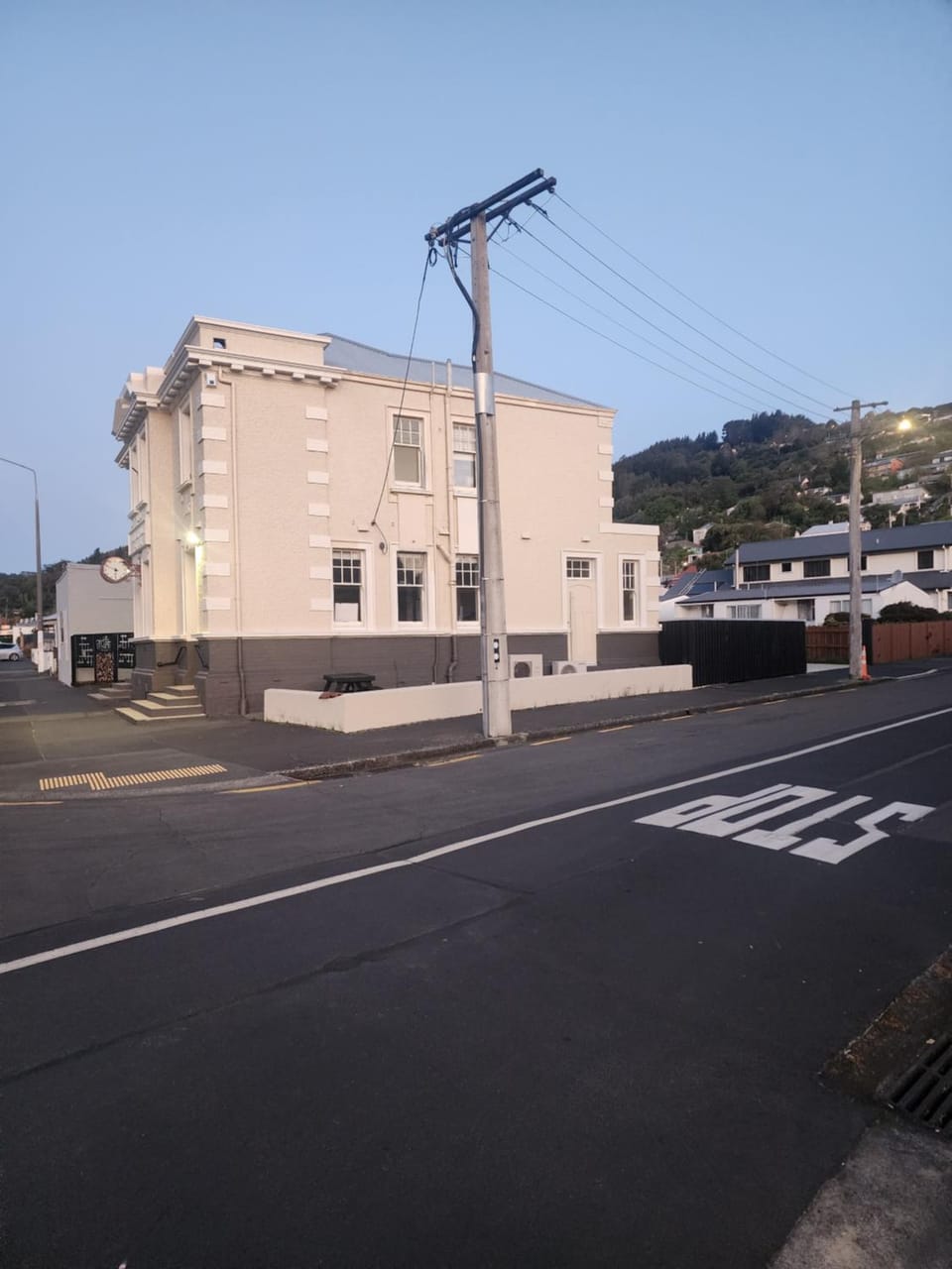 Property building, Street view, Location, Parking