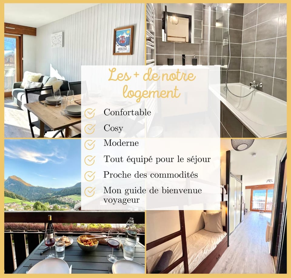 Le Flocon d'Argent I Studio I Morzine Apartment in Montriond