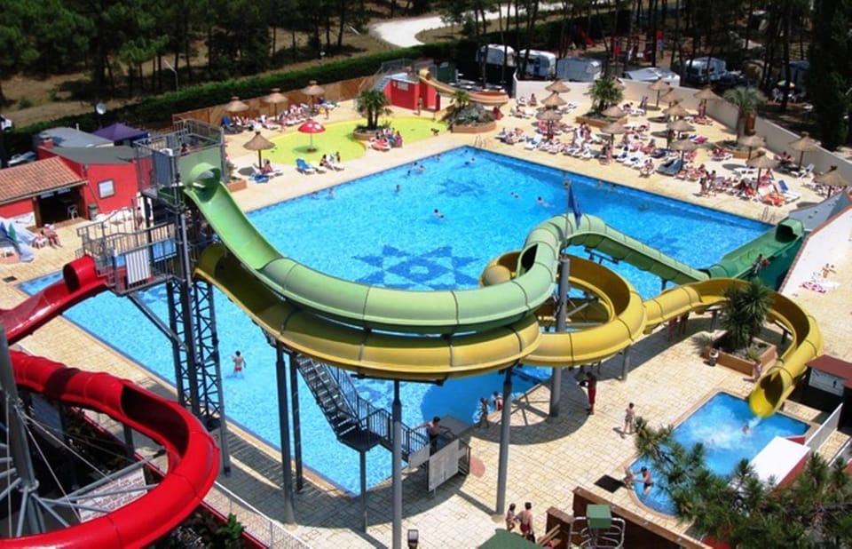 Aqua park, Swimming pool, sunbed