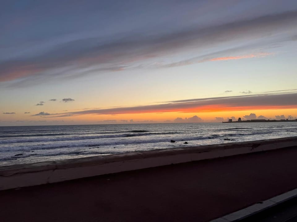 Sea view, Sunset