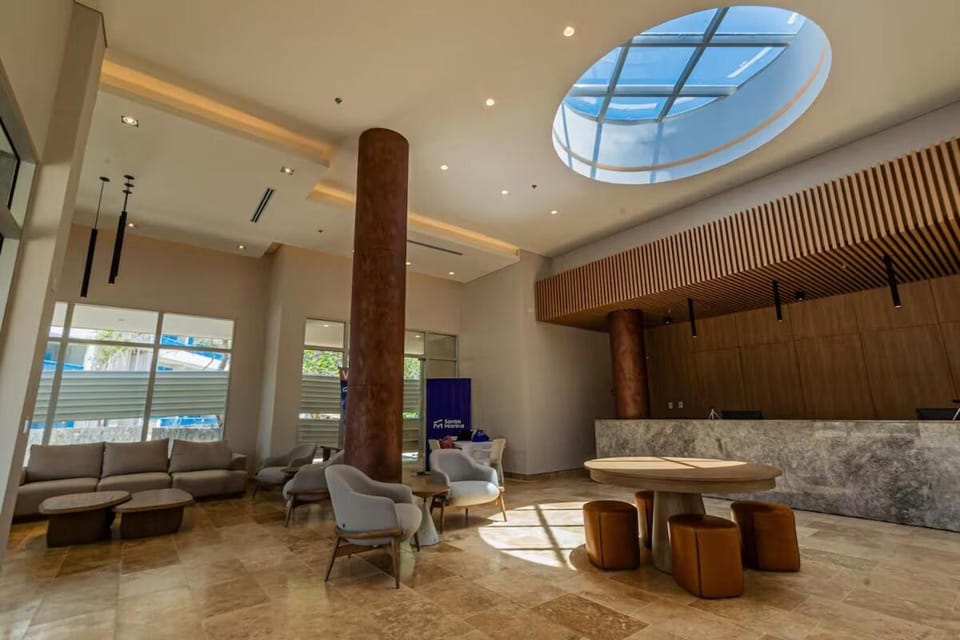 Modern apartment with direct ocean view Apartment in Magdalena, Colombia