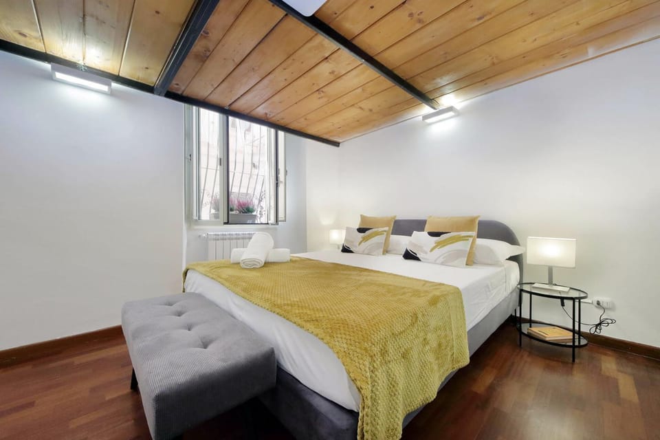 Bed, air conditioner