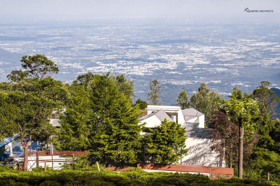 Natural landscape, Bird's eye view, Mountain view
