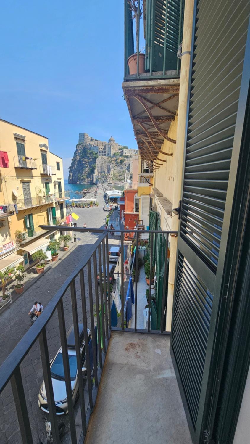 Property building, Natural landscape, View (from property/room), Balcony/Terrace, Sea view
