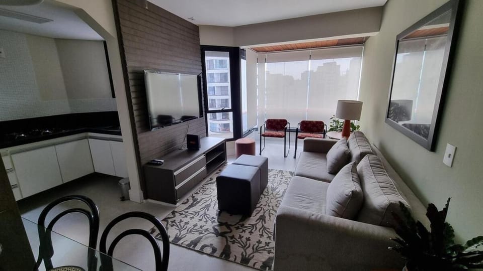 Apartamento moderno e aconchegante muito próximo à Faria Lima Apartment in Sao Paulo City