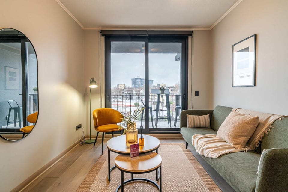 HOM I Terraza BarrioItalia Providencia Parking I FB 7 0 3 Apartment in Providencia