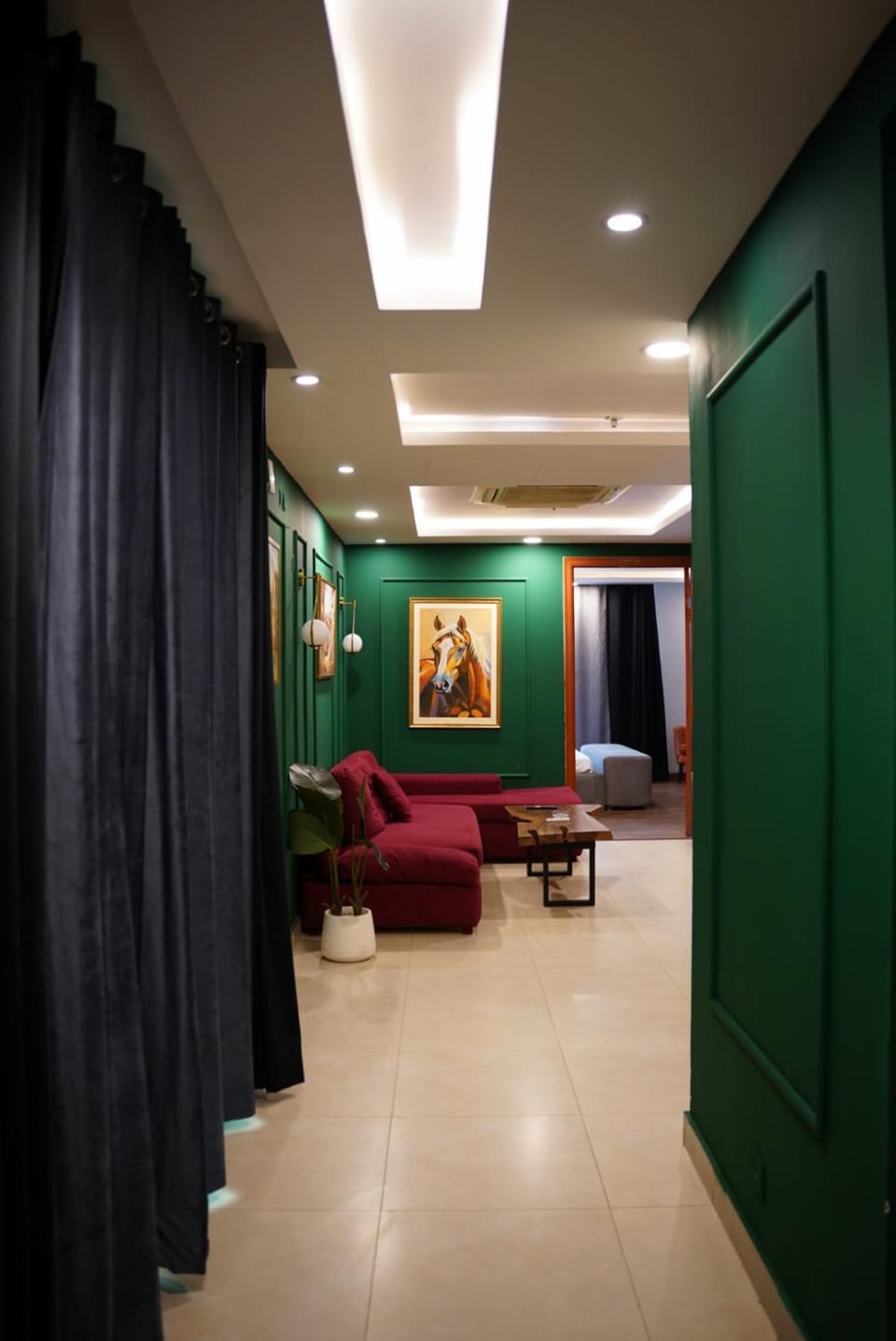 Gold Crest Mall Luxury Apartments with Balcony by Monark Suites in DHA Phase 4 Lahore Apartment in Lahore