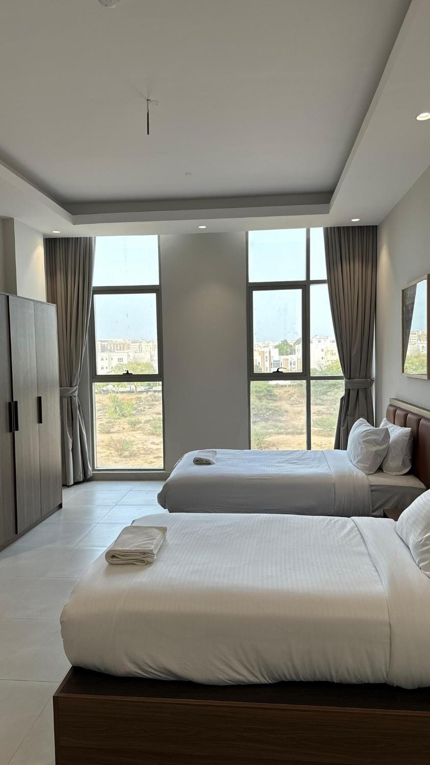 Muscat City Stay-2BR Apt 201 near Grand & Avenue Mall Apartment in Muscat