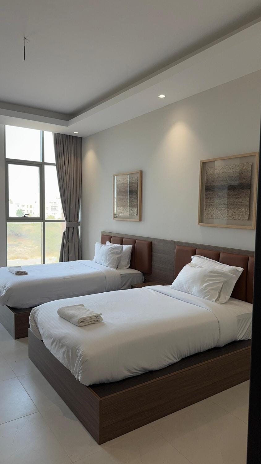 Muscat City Stay-2BR Apt 201 near Grand & Avenue Mall Apartment in Muscat