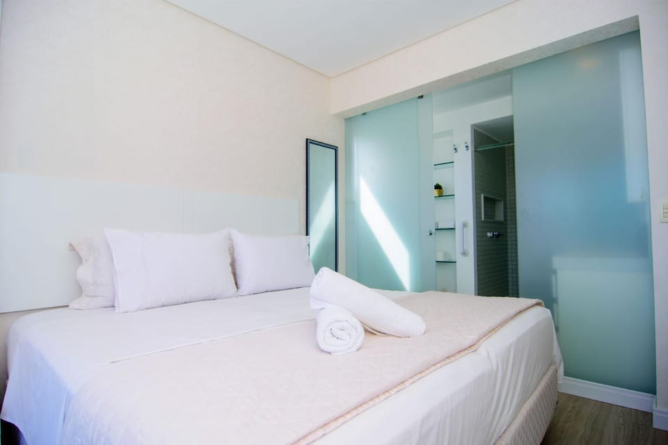 Apto decorado vista mar Jurerê PD2633 Apartment in Florianopolis