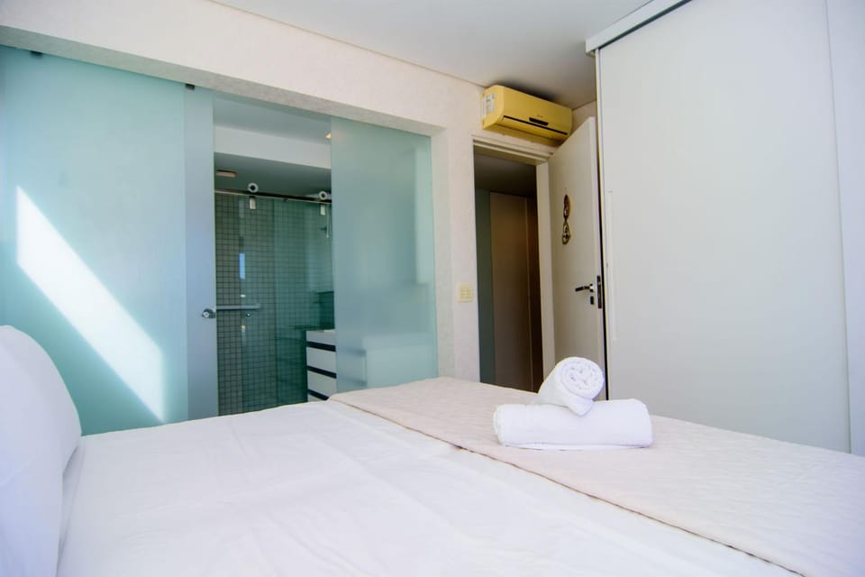 Apto decorado vista mar Jurerê PD2633 Apartment in Florianopolis