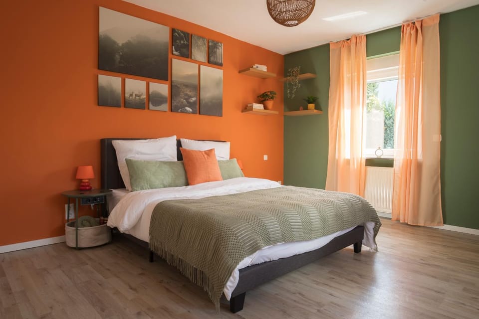 Bed, Day, View (from property/room), Photo of the whole room, Bedroom, Time of day