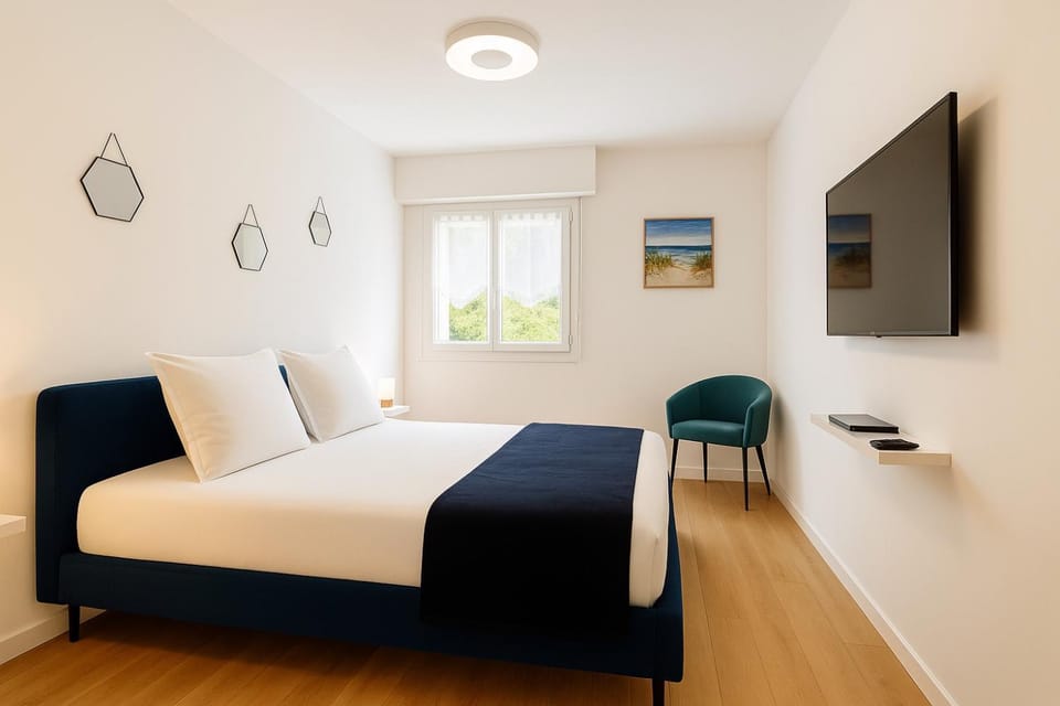 Appartement confortable avec balcon - Proche Gare Riquier SNCF Apartment in Nice