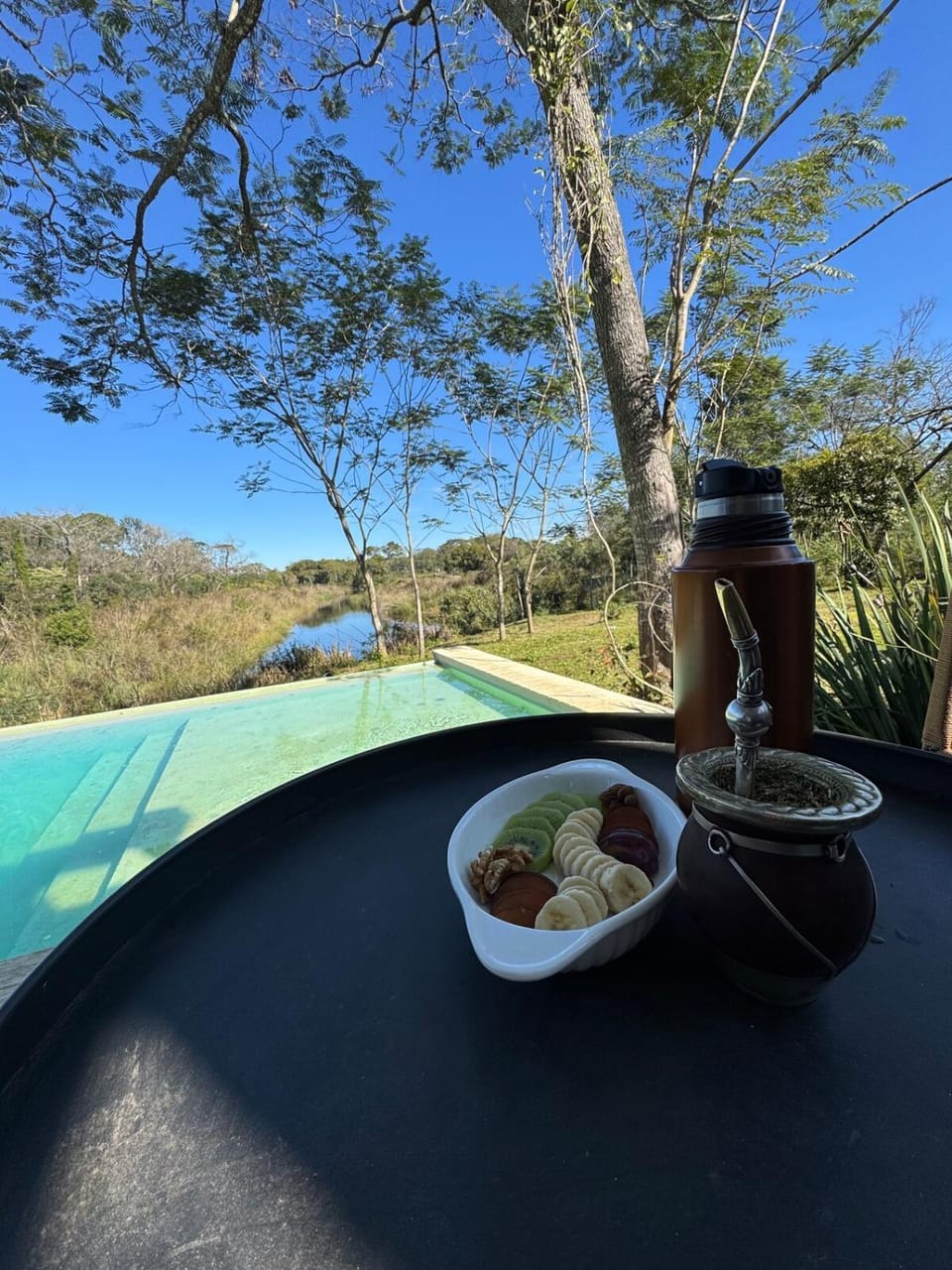 Natural landscape, Lake view, Pool view, River view, Swimming pool, Breakfast