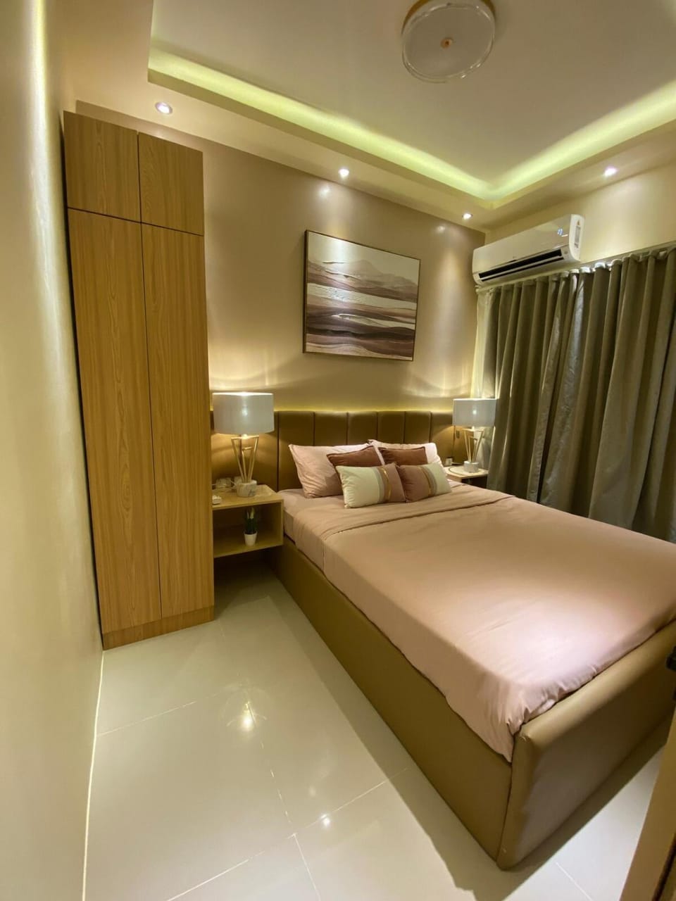 Hallin Bay Suites Modern 1BR with balcony Apartment in Muntinlupa